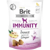Brit Care Dog Functional Snack immunity insect - Des friandises à base d'insectes pour renforcer l'immunité de votre chien - 150 g