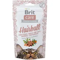 Brit Care Hairball Cat Snack - 3 x 50 g