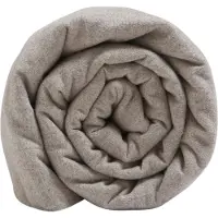 Yumeko - Drap plat - Flanelle De Coton - 240x260 - Marron