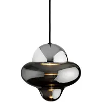 Design By Us Suspension , Nutty, dimmable, Gris, Salon / séjour, Verre, Design
