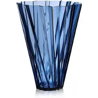 Kartell Shanghai Vase Blue