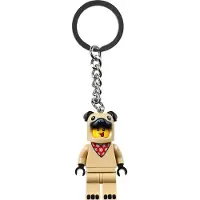 LEGO Minifigures Porte-clés homme bouledogue 854158