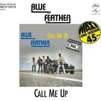 MUSIC ON VINYL Blue Feather - Call Me Up / Let's Funk Tonight [Vinyl] 10", Blue, Colored Vinyl,