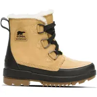 Sorel - Bottines douillettes d'après-ski - Torino II W Curry pour Femme en Laine - Taille 6,5 US - Jaune