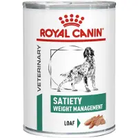Royal Canin Satiety Weight Management Canine 24 x 195 g, aliments humides pour chiens adultes obèses ou en surpoids