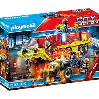 Playmobil 70557 Service d’incendie avec camion de pompiers