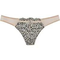LASCANA String beige / noir
