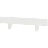 Hoppekids Barrière de Lit - ECO Comfort - 100x22,5 cm - Blanc - - UneTaille - Barrière de Lit
