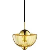 Design By Us Suspension , Lotus, dimmable, Orange, Salon / séjour, Verre, Design