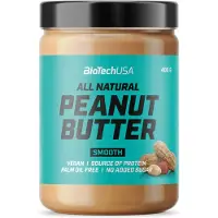 BiotechUSA Peanut Butter Smooth Beurre de noisette 400 g