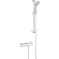GROHE Grohtherm 2000 mitigeur douche thermostatique Grohtherm 2000 avec ensemble de douche de massage, 34195001