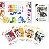 Asmodee Unstable Unicorns for Kids (anglais)