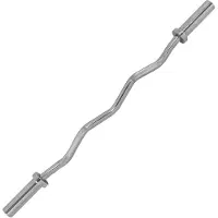 Tunturi Curlbar 120 Cm Z Bar Argenté 10 kg