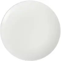 Olympia Assiettes rondes en porcelaine blanche 31 cm (pièces 6)
