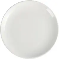 Olympia Assiette ronde en porcelaine blanche 20 cm (pièce 12)