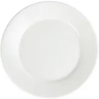 Olympia Assiettes traiteur blanches à bord large 23 cm (12 pièces)