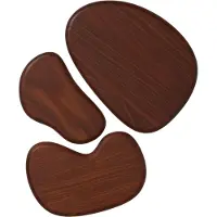 Ferm Living - Cairn Cutting Boards Set of 3 Dark Brown