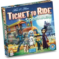 Asmodee Ticket to Ride : Ville Fantôme - Jeu de société - Une version adaptée aux plus jeunes joueurs de Ticket to Ride