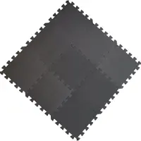BabyDan Tapis de jeu - 90x90 - Gris Foncé - - UneTaille - Tapis de jeu