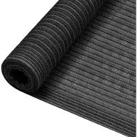 vidaXL Panneau de clôture Anthracite 2x50 m HDPE 150 g/m