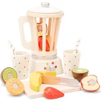 New Classic Toys Mixeur jouet - - mixeur junior - en bois - 10 pièces - 20,4 x 13,7 x 10,7 cm