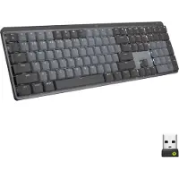 Logitech Mx Wireless Mechanical Keyboard Argenté