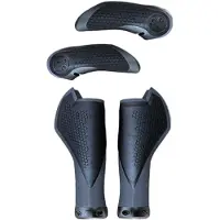 Natural Fit Comfort Bar Ends Grips Noir S