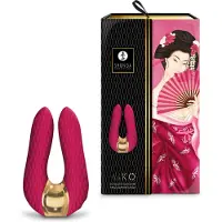 Shunga Aiko Stimulateur clitoridien raspberry 11 cm