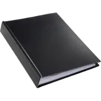 Rillstab Dossier de présentation A4 100 pochettes Noir