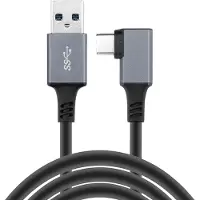IMoshion Oculus Quest 1 & 2 et Meta Quest 3 Link cable - 5 meter - Zwart