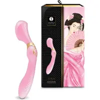 Shunga Zoa Vibro Masseur Intime 27 cm Rose