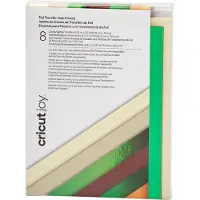 Cricut Carte vierge Joy 10.8 x 14 cm Transfer, Crème/Khaki, 8 pièces (8 pcs)