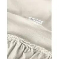 Marc O'Polo Drap-Housse Premium Organic Jersey Ecru (Coton)-1-persoons (90/100 x 200/210/220 cm)