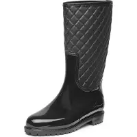 Gevavi Bottes en Caoutchouc Gevavi Women Mary PVC Noir-Taille 39