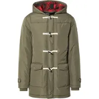 Indicode Manteau Duffel Baltico Homme Army
