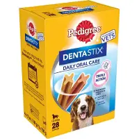 Pedigree 28 friandises Dentastix Daily Oral Care Medium pour chien (10 - 25 kg)