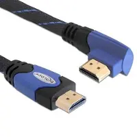 DeLOCK - Câble HDMI coudé - 5 mètres