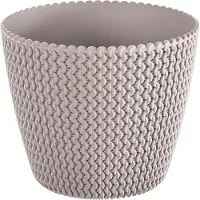Prosperplast Flowerpot Splofy DSP190, Ø 18.7 cm, brown (18.70 x 15.80 cm)