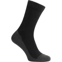 Rogelli Unisexe, Chaussettes de sport, Bamboe Waterproof (44 - 47), Noir