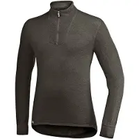 Woolpower Sous vêtement Woolpower Zip Turtleneck 400 Black-L