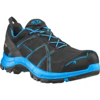 Haix Chaussures de sécurité S3 BLACK EAGLE Safety 40.1 basses/noires-bleues, UK : 12.5/ UE : 48 (S3, 48)