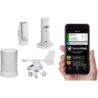 TFA-Dostmann TFA - Wetterstation-Set WEATHERHUB 31.4005.02 - weiß