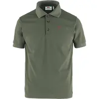 Fjall Raven Crowley Pique Short Sleeve Polo Vert L Homme