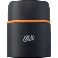 Esbit Récipient isotherme en acier inoxydable 'Food', 0.5L, noir