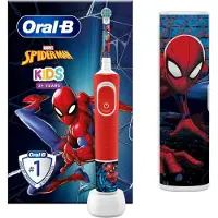 Oral-B Brosse à Dents électrique D100 Spiderman Avec étui