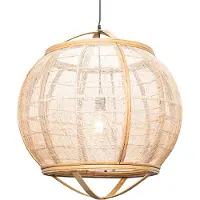 QAZQA Suspension intelligente marron 58 cm avec Wifi G95 - Pascal