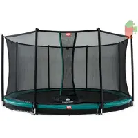 Berg Trampoline BERG InGround Favorit avec filet Comfort 380 cm Gris