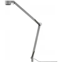 Wästberg W127 Winkel Lampe de Bureau Pin Integrated Ø 12 mm | 2 Arms | Grey