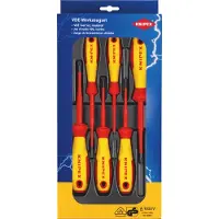 Knipex 00 20 12 V04 Jeu De Tournevis VDE 6 Pièces - PH/PZ/S