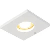 QAZQA Spot encastré moderne blanc pour salle de bain - Doku